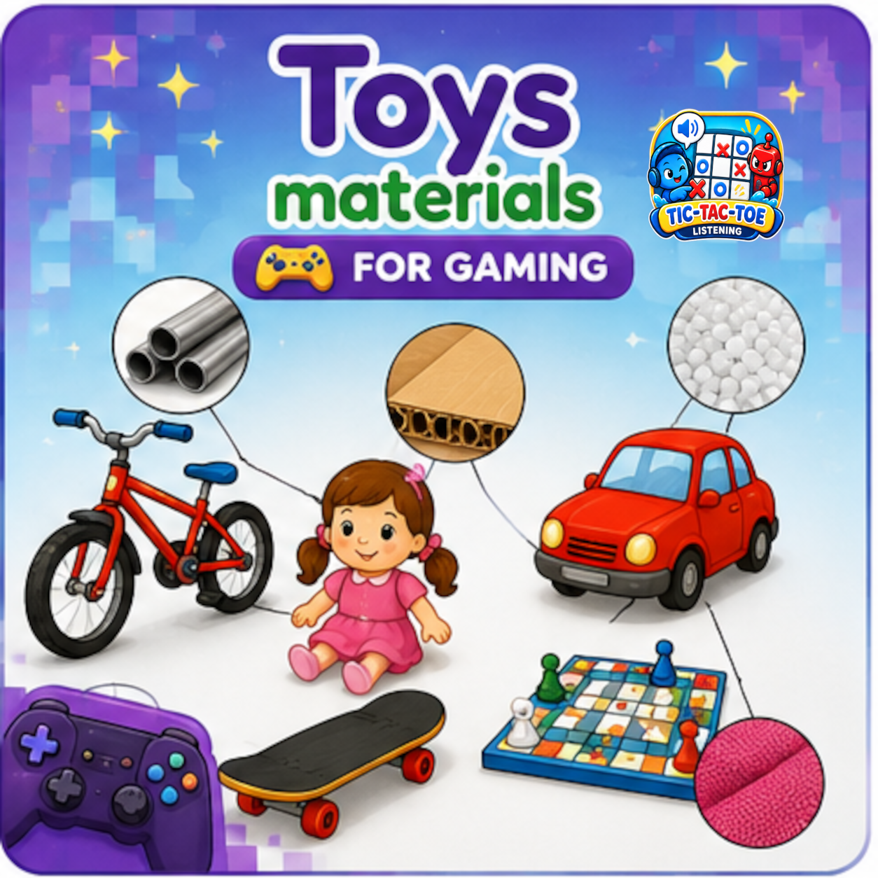 Toys materials