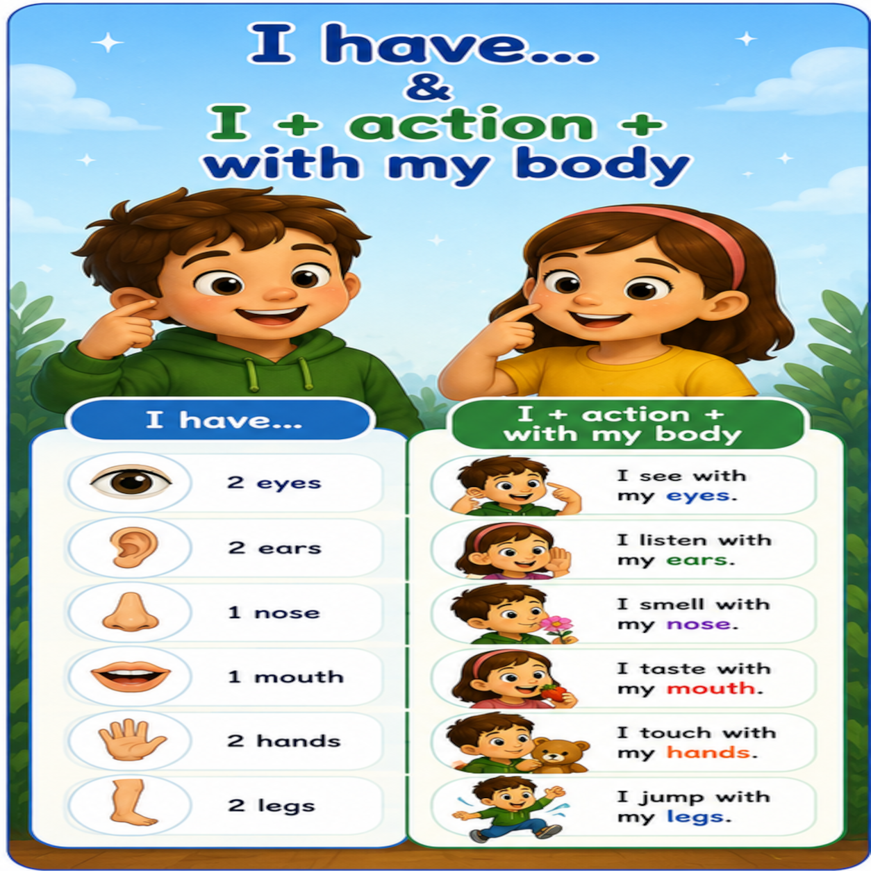 body parts