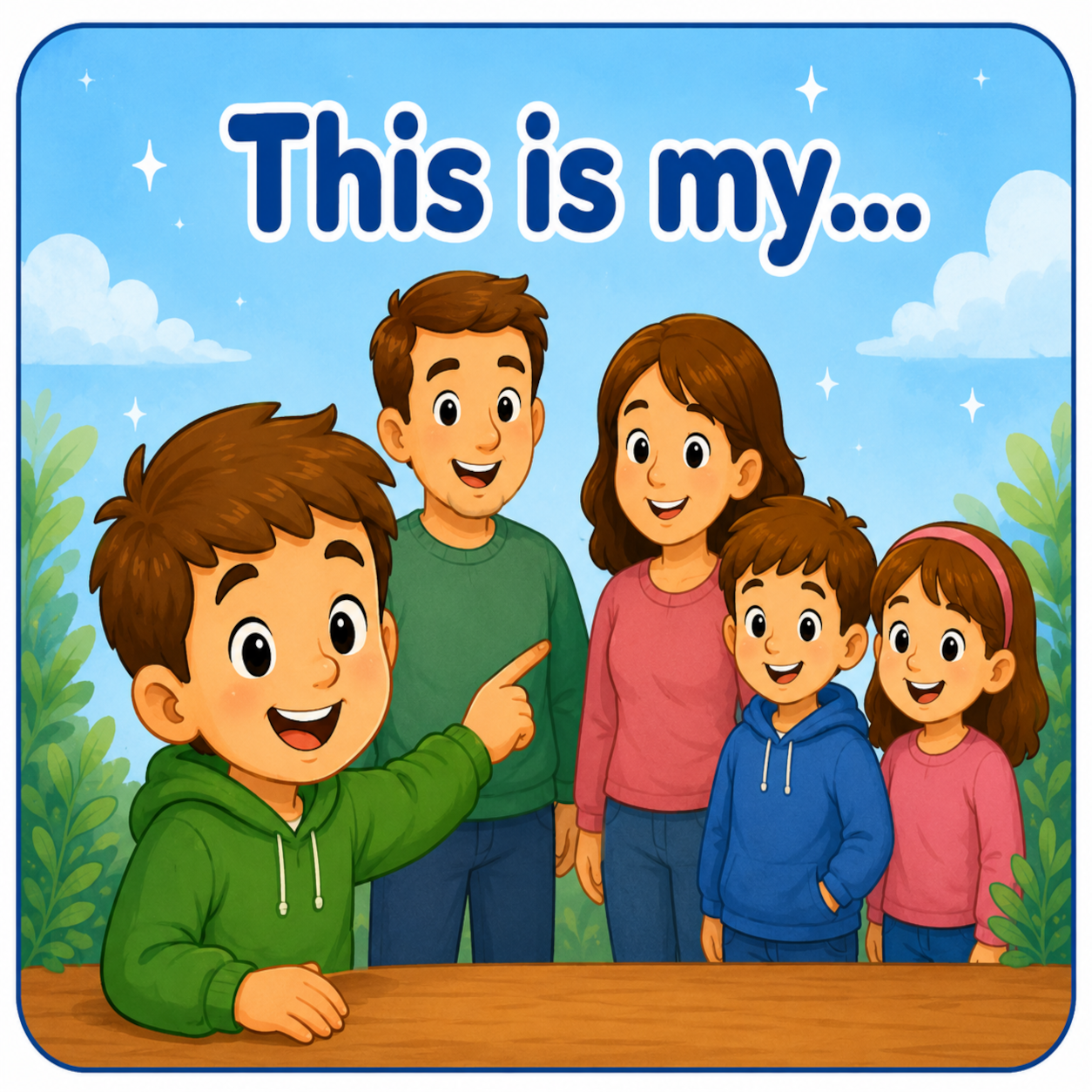 This is my family member