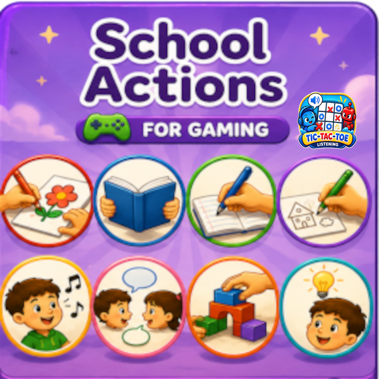 School actions game